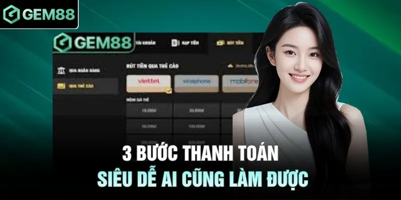 3 bước thanh toán siêu dễ ai cũng làm được